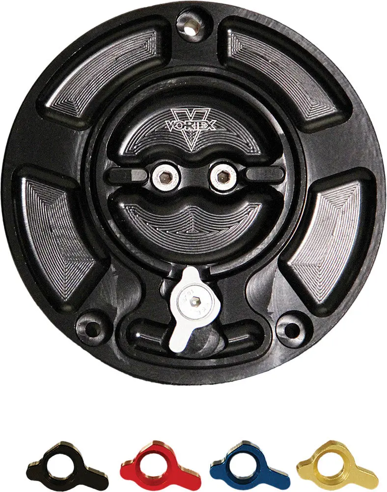 Vortex Racing V3 Fuel Cap Honda- Black Gc210k 1