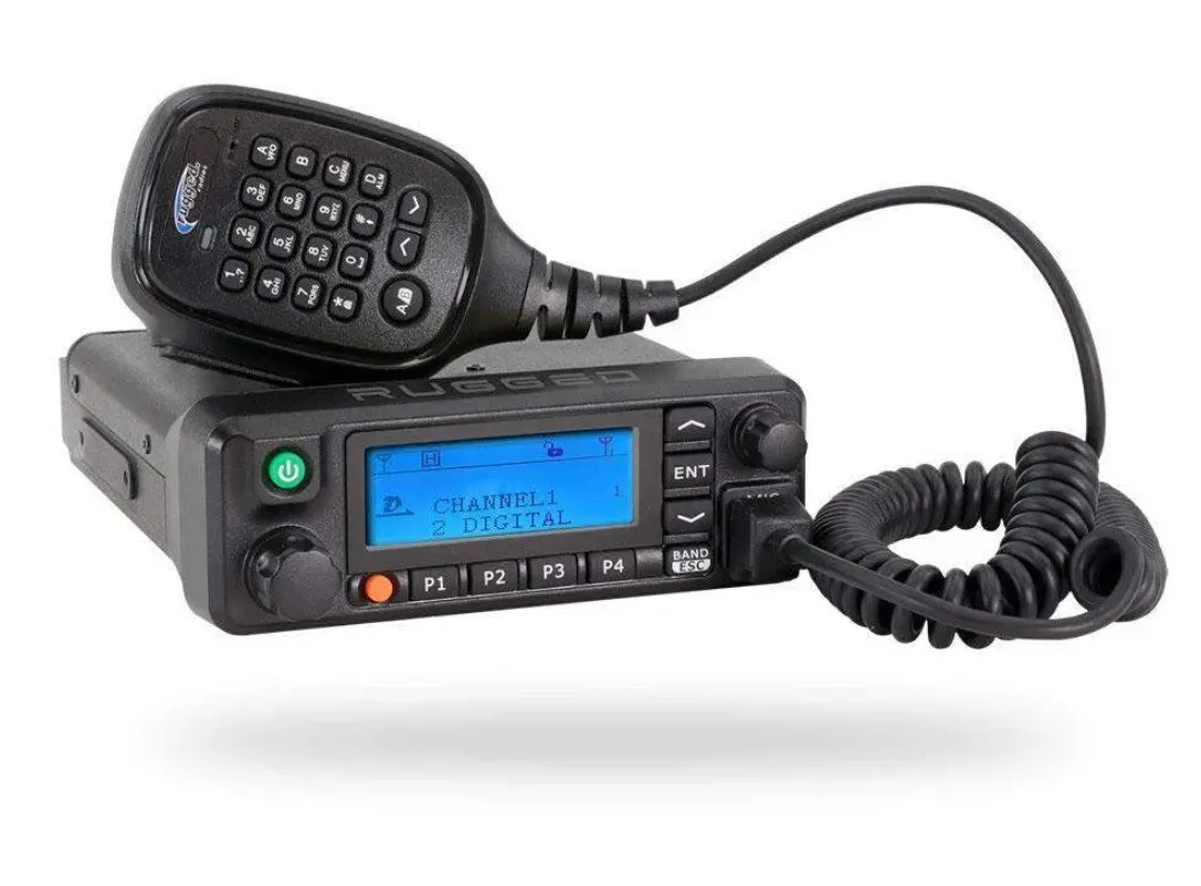 Rugged Rdm-Db Dual Band Mobile Radio - Digital And Analog - Uhf / Vhf 1